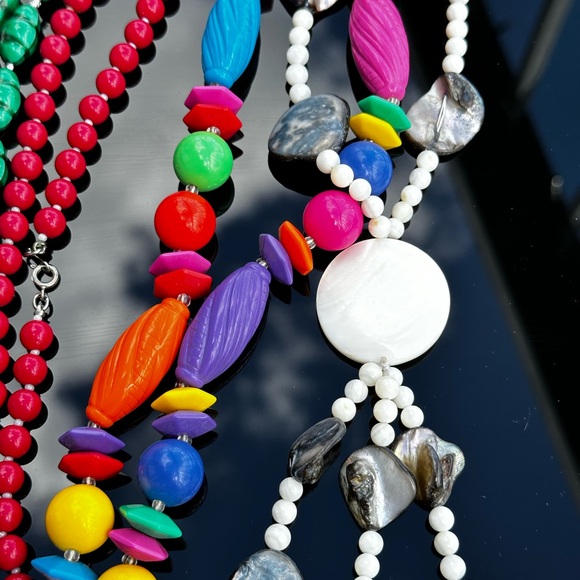 Big LOT .Neck jewelry. Beads.Summer beads.Summer Necklace
All 13 beads - Picture 8 of 14